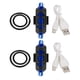 thumbnail image 1 of 2 luces LED de advertencia para patinete eléctrico, lámpara de seguridad para M365 Pro (azul), 1 of 9