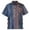 02-Navy, variant on IWRICH 80s 90s Hawaiian Plus Size Shirt for Men Funny Button down Shirt Big and Tall Short Sleeves Shirts for Men 07-Light Gray XL