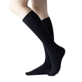 thumbnail image 1 of Calcetines deportivos para mujer Calcetines deportivos al aire libre Medias altas hasta el muslo Medias Calcetines de tubo de rayas casuales, 1 of 5