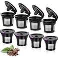 thumbnail image 1 of Tasses K Réutilisables pour K-NERD, Lot de 8 Dosettes de Café K Réutilisables, Tasse K Universelle Réutilisable pour K-NERD 1.0 et 2.0, Dosettes de Café K Rechargeables Sans BPA, 1 of 6