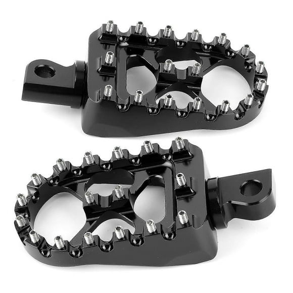 Reposapiés universal para motocicleta de aleación de aluminio CNC, diámetro de instalación de 10 mm para modelos Dyna