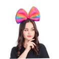 thumbnail image 6 of OFFIGAM Multi-Color Party Hair Hoop with Bowknot Design, Ideal for Fun Decoration and Photo Props Cloth Accessory, 6 of 8