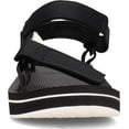 thumbnail image 2 of Teva Womens W Midform Universal Sandal 10 Black/Bright White, 2 of 6