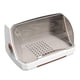 thumbnail image 2 of Escurridor de tazas, organizador de cubiertos, estante para platos, escurridor extraíble Caqui, 2 of 9