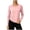 Pink, variant on Scyoekwg Fitted Workout Tops for Women Raglan Side Drawstring Athletic Shirts Long Sleeve Slim Running Workout Casual Tee (Army Green,S)