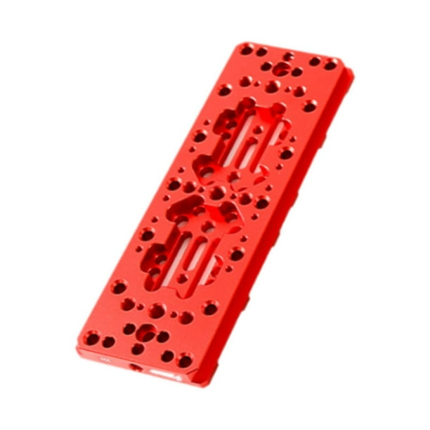 Placa de cola de milano perfecl de aluminio para telescopio 22 cm x 8 cm