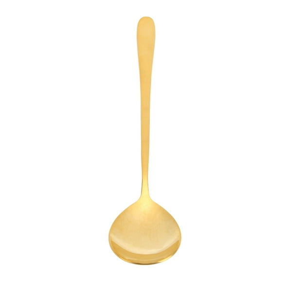 Brass Spoon,Gold Soup Spoon Polishing Gold Table Spoon Table Spoon Luxury Finish