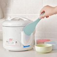 thumbnail image 1 of Rejilla para cucharas de arroz con ventosa para olla arrocera, asiento de cuchara de plástico para cocina, rejilla adhesiva para cucharas de arroz, rejilla para colgar en la pared, 1 of 5