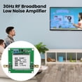 thumbnail image 3 of Amplificador de bajo ruido RF de 3 GHz, banda ancha de 1 M a 3 GHz, ganancia de 2 dB/0,5 GHz, módulo amplificador de potencia LNA de radio definida por software RF de alta ganancia., 3 of 7