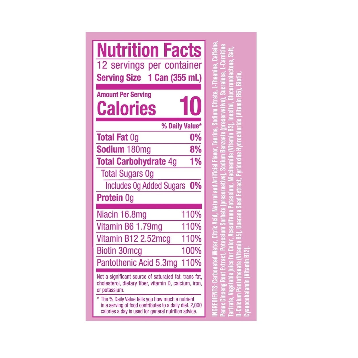 Alani Nu Energy Drink Kimade, 12 Fluid Ounce (Pack of 12)