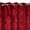 Red, variant on Grommet Curtain Velvet Embossed Damask Curtain Panel 54 Inch Wide