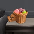 thumbnail image 4 of QTOCIO Woven Storage Basket Multi Function Fruit And Snack Container For Home Decor Tabletop Organizer Layout, 4 of 4