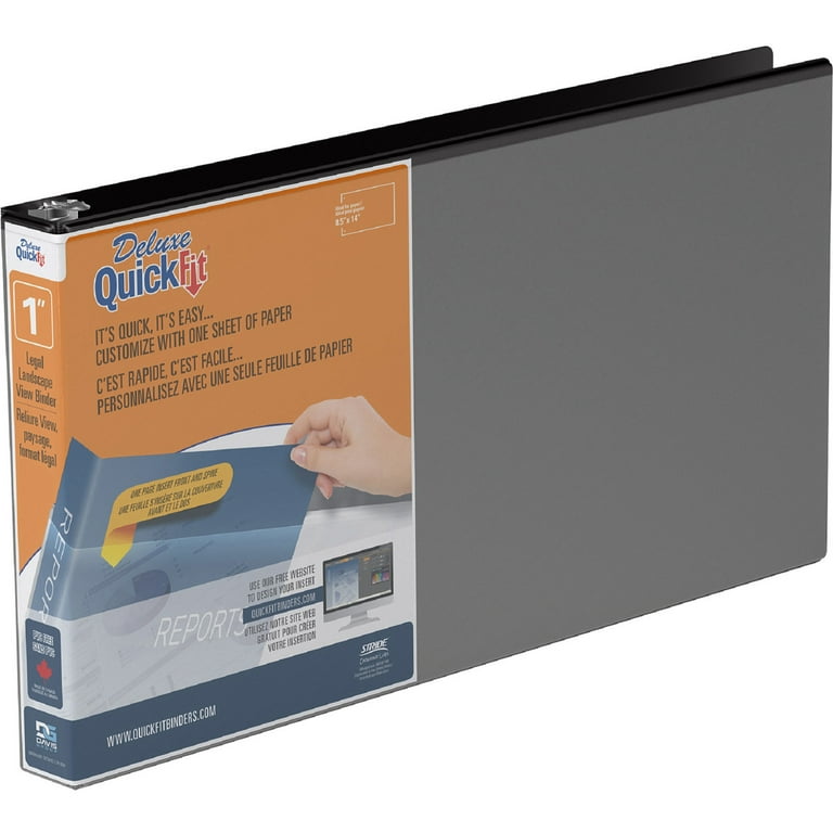 QuickFit Round Ring Unique Binder - 1 QuickFit Round Ring Unique Binder - 1