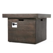Tabitha Brown Magnesium Oxide Square Gas Fire Pit