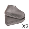 thumbnail image 1 of 2xFundas Impermeables De Silicona Para Zapatos Para Lluvia, Viajes, Fundas De Goma Para Zapatos De Lluvia, Colores Grises S, 1 of 8