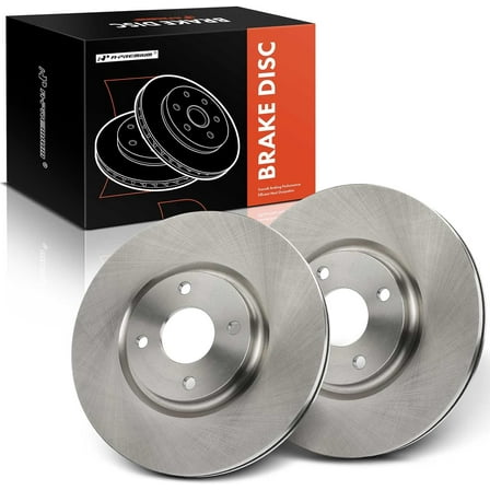 A-Premium 11.81 inch (300 mm) Front Vented Disc Brake Rotors Compatible with Ford Models - EcoSport 2018 2019 2020 2021 2022, 2-PC Set