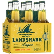 Landshark Island Style Lager, 6 pack 12 fl. oz. Glass Bottles, 4.7% ABV