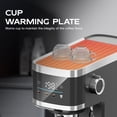 thumbnail image 7 of WHALL 20 Bar Espresso Machine, Touch Screen Coffee Maker with Milk Frother Steam Wand, Custom Coffee Volume, 1500W, 1L Removable Water Tank, 7 of 7