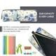 thumbnail image 5 of Fotbe Daisies Flowers Estuche para Lápices de Cuero con Estampado, Estuche con Cremallera Resistente, Organizador Compacto y Elegante para Papelería, 5 of 7