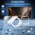 thumbnail image 2 of Magnetic Case For iPhone 16 15 14 13 11 Pro Max Plus XS Max XR 7 8 Plus Crystal Clear Protective with Magsafe Transparent Cover Transparent iPhone 11 Pro, 2 of 5