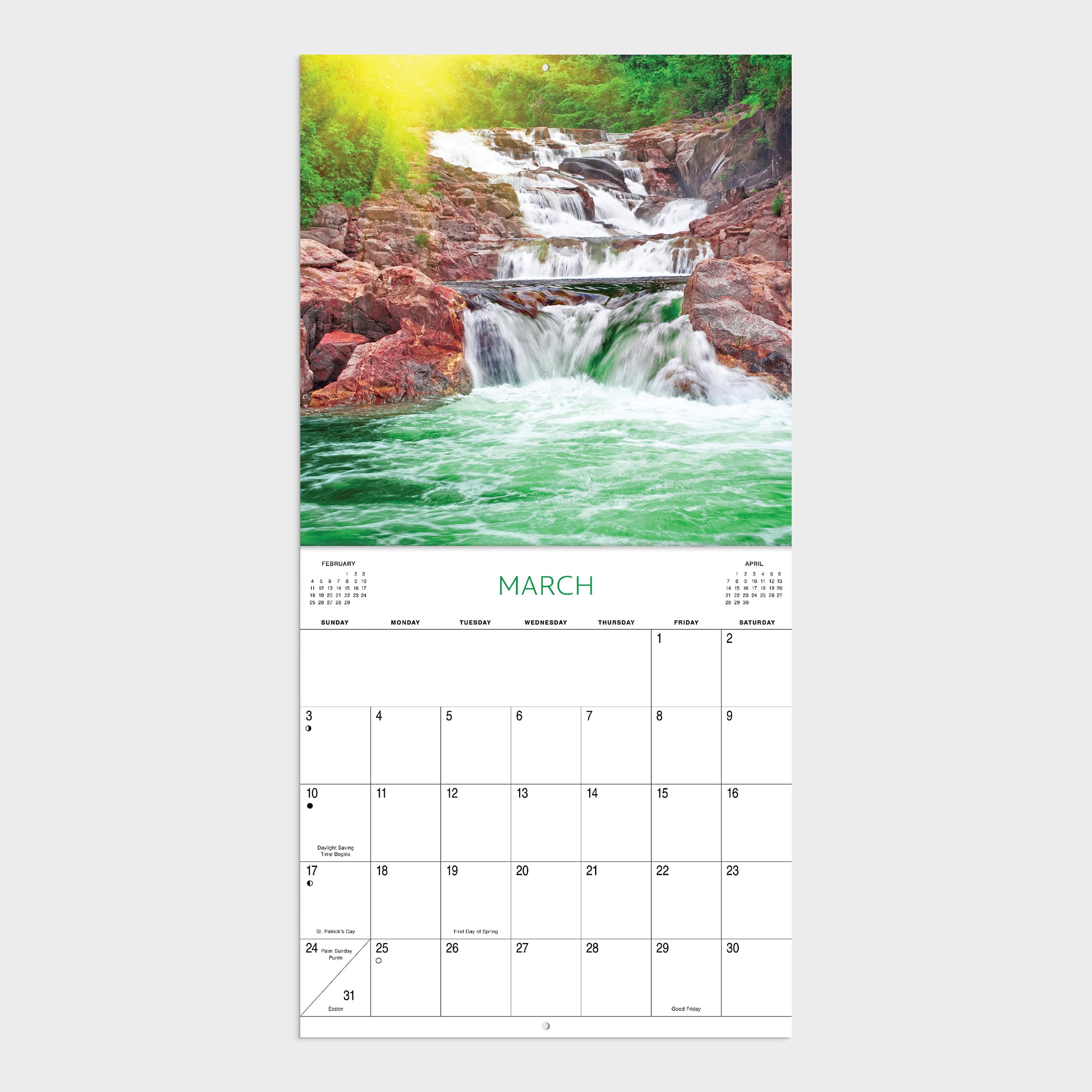 2024-12 Month Hanging Wall Calendar-Four Seasons-12x12 by Dayspring