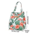 thumbnail image 2 of Insulated Lunch Bag Reusable Hawaii Floral Print Tote Proof Thermal Bag Large Capacity Ideal for Work School Picnics, 2 of 7