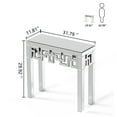 thumbnail image 2 of Modern Grecian Venetian Mirrored Console Table, 2 of 8