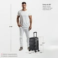 thumbnail image 3 of DUKAP Zonix 20" Lightweight Hardside Spinner Carry on Luggage, 3 of 11