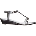 thumbnail image 6 of Touch Ups Jazz Wedge Sandal Style Jazz 7.5 Wide Pewter, 6 of 8