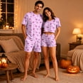 thumbnail image 5 of Halloween Family Matching Pajamas with Cozy Lounge Sets for Women and Classic Womens Pajama Sets for Adult Festive Theme Holiday Gatherings and Sleepwear Women XXXL, 5 of 6