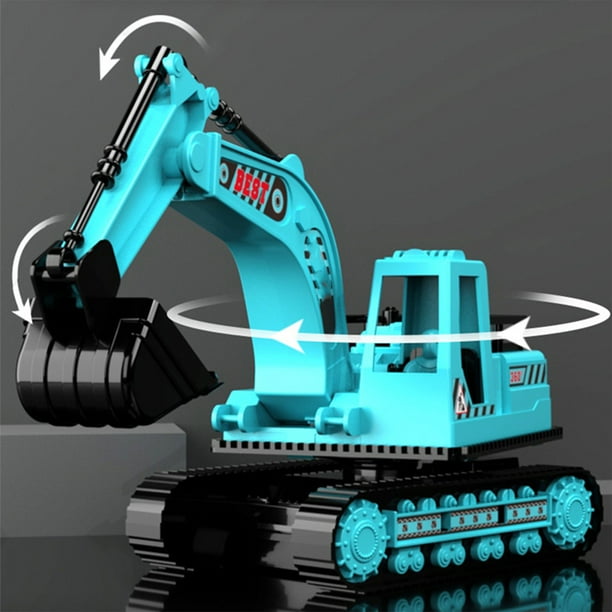 Juguetes de vehículos de ingeniería para niños, juego de camiones de juguete de ingeniería, juguetes de camiones de construcción, juguetes de vehículos de construcción, rendimiento inigualable