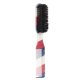 thumbnail image 1 of Cepillo 2 en 1 - ABS y cerdas de nylon, de doble cabezal - para el peinado de la barba, peinado del cabello - Cómodo agarre para salones y el hogar, 1 of 8