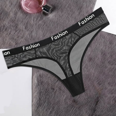 

Medcursor Womens High Waist Mesh Underwear Womens Underwear Comfortable Lace Thong