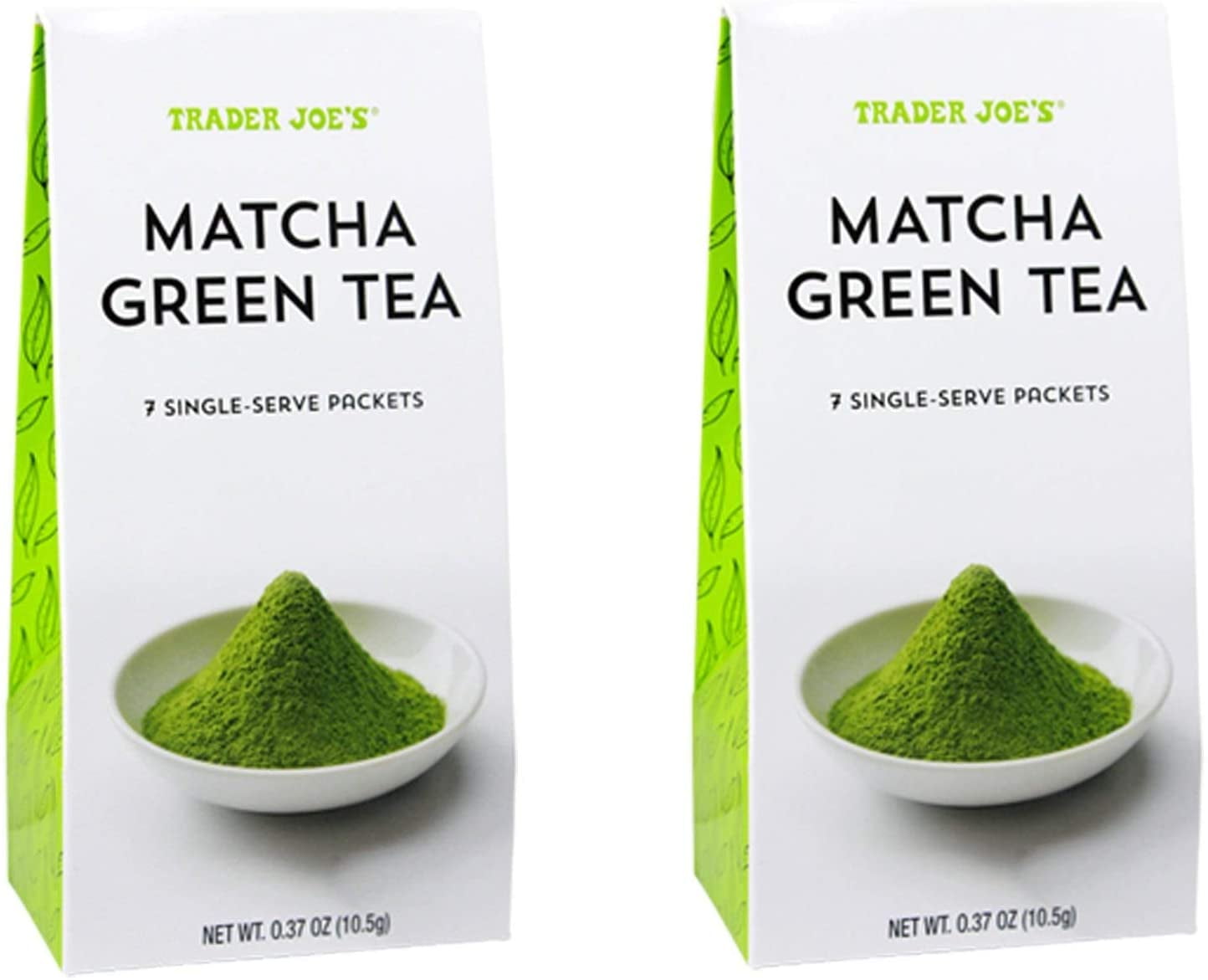 Matcha Green Tea 2 Pack Seven Single Serve Packets Antioxidants Energy Boost Walmart Com