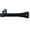Black, variant on Meriville 1-Inch Diameter Ardmore Single Window Treatment Curtain Rod, 48-Inch to 84-Inch, Satin Nickel