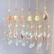 thumbnail image 3 of Nvzi Bola de prismas de cristal atrapasol para colgar en la ventana, decoración navideña para jardín, B12, 3 of 5
