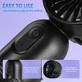 thumbnail image 4 of [Ventilador] Miniventilador portátil VansMago, paquete de 3 con 3 velocidades, recargable por USB, 4 of 7