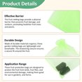 thumbnail image 4 of Uxcell 200 Pack Fruit Protection Bags - 6x8 Inch Fruit Netting Bags with Drawstring Apply to Plants(Green), 4 of 7