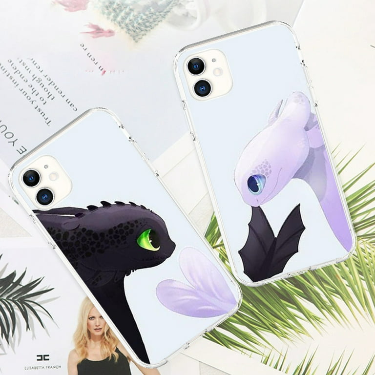 Fashion Stitch Hard TPU Toothless Dragon Designer Mobile Phone