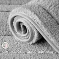 thumbnail image 3 of GRANNY SAYS Bath Mat, Microfiber Non Slip Bathroom Rug, Water Absorbent Bath Rugs, 16" x 24", Gray, 3 of 10