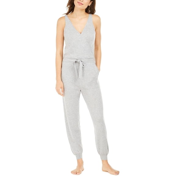 Alfani Womens 1-pc. Pajama Jumpsuit Size L