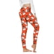 thumbnail image 1 of MKLEKYY Leggings con estampado navideño para mujer, leggings deportivos de yoga de control, leggings de cintura alta, 1 of 3