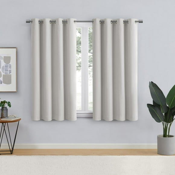 Eclipse Corte 63" Grommet Blackout Window Curtains Panel