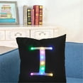 thumbnail image 2 of DPTALR Letter Luminous Pillowcase LED Luminous Pillowcase Sofa Christmas Pillowcase, 2 of 2