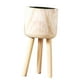 thumbnail image 5 of Maceta de madera con soportes Soporte decorativo para macetas Exhibición rústica Elegante Pequeño Sharpla Soporte para macetas, 5 of 8