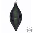 thumbnail image 3 of Vickerman 10" Moss Green Candy Glitter Shuttle Christmas Ornament, Pack of 2, 3 of 3