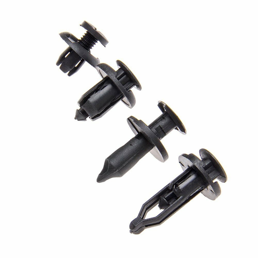 40 Pcs Universal Plastic Fender Clips Push Bumper Fastener Rivet Clips with 4 Size Auto Body