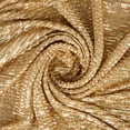 thumbnail image 2 of Zelouf Lenny Linear Sequin On Power Mesh  , Sewing, DIY, Crafts Fabric by the Yard, Gold, 7 Yard, 2 of 3