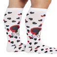 thumbnail image 4 of Printsupport Chaussettes de Soutien pour Femmes 12 mmHg Ananas Régulier, 4 of 7