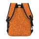 thumbnail image 4 of Easygdp Orange Glitter Mochila Ergonómica Versátil para Laptop - Múltiples Bolsillos, Correas Ajustables, Unisex para Escuela, Viajes y Actividades al Aire Libre-One Size, 4 of 5